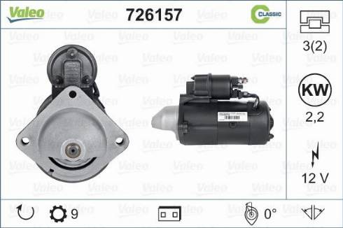 Valeo 726157 - Starter www.molydon.hr