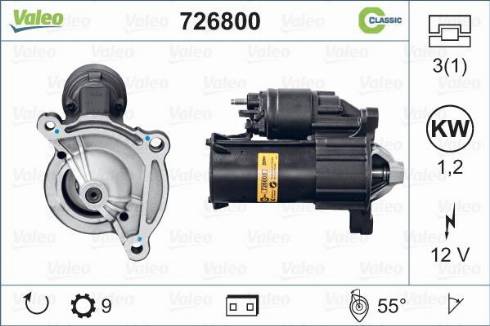 Valeo 726800 - Starter www.molydon.hr