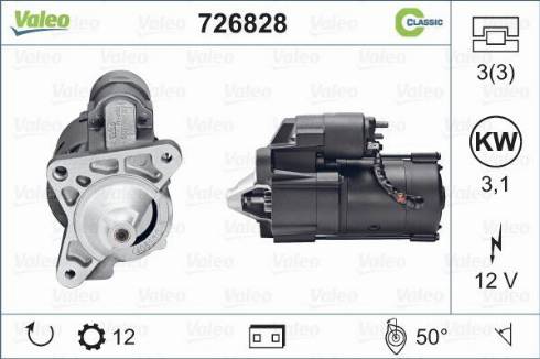 Valeo 726828 - Starter www.molydon.hr