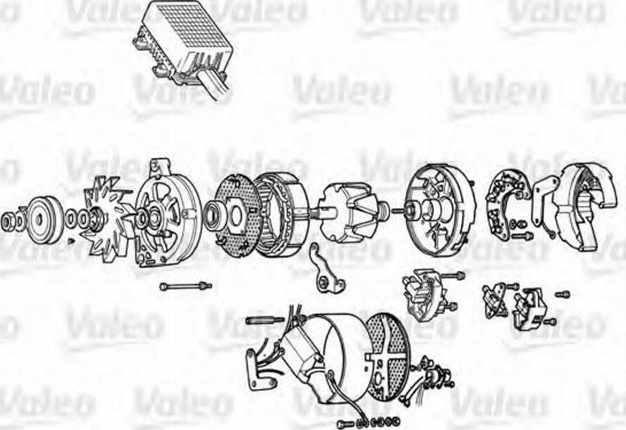 Valeo A14R41 - Alternator www.molydon.hr