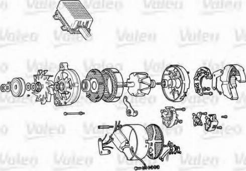 Valeo A14R33 - Alternator www.molydon.hr