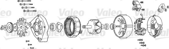 Valeo A14V04 - Alternator www.molydon.hr