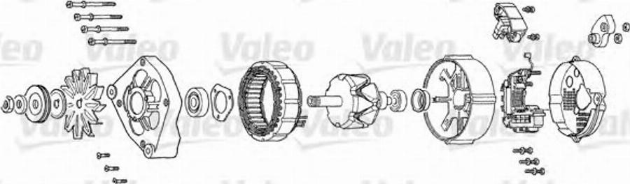 Valeo A14V03 - Regulator napona generatora www.molydon.hr