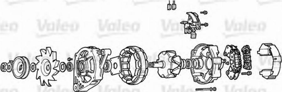 Valeo A11R4 - Regulator napona generatora www.molydon.hr