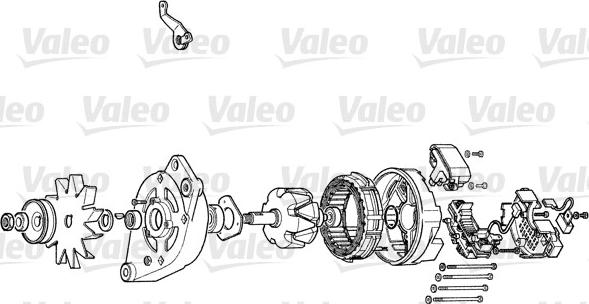 Valeo A13E43 - Alternator www.molydon.hr