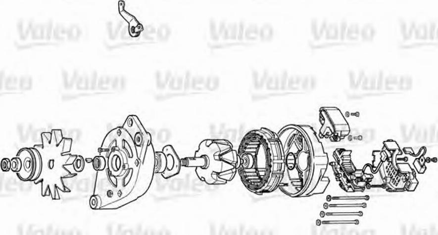 Valeo A13E1 - Alternator www.molydon.hr