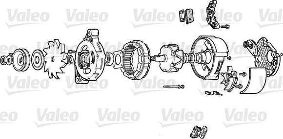 Valeo A13M15 - Alternator www.molydon.hr