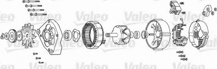 Valeo A13V5 - Alternator www.molydon.hr