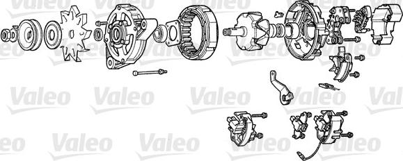 Valeo A12R44 - Alternator www.molydon.hr