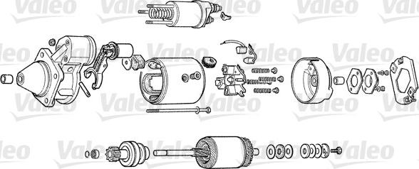 Valeo D9E111 - Starter www.molydon.hr