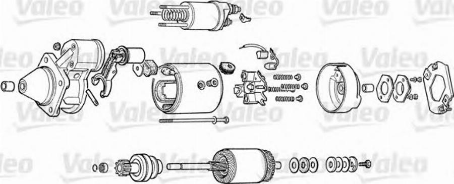 Valeo D9E87 - Elektromagnetni Prekidač, starter www.molydon.hr