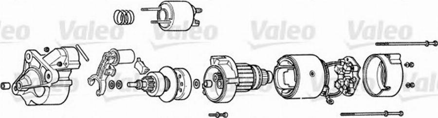 Valeo D9R126 - Elektromagnetni Prekidač, starter www.molydon.hr