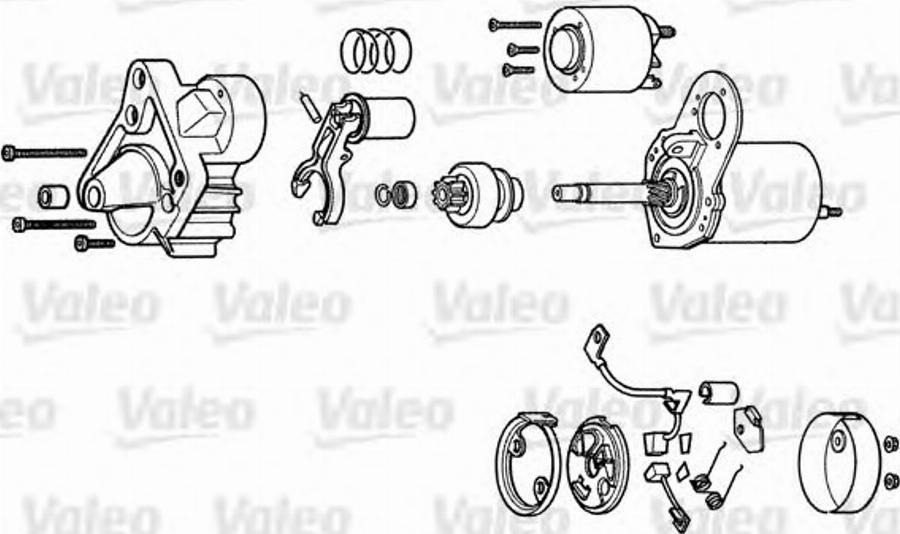 Valeo D6RA49 - Starter www.molydon.hr