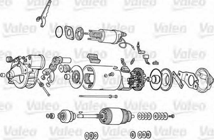 Valeo D10E87 - Starter www.molydon.hr