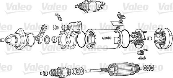 Valeo D13E95 - Starter www.molydon.hr