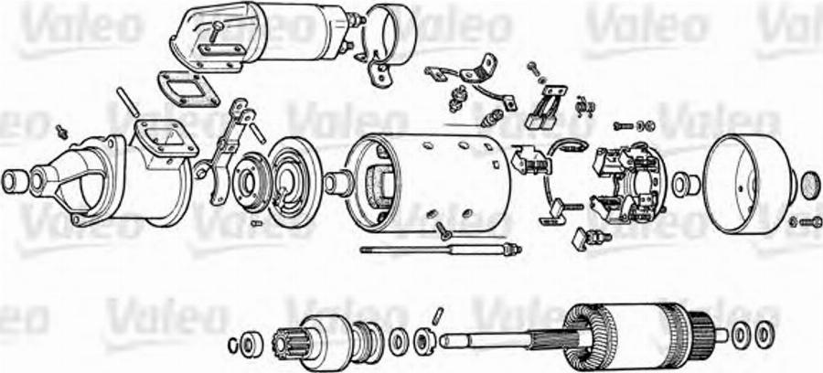 Valeo D 13 E 81 - Starter www.molydon.hr