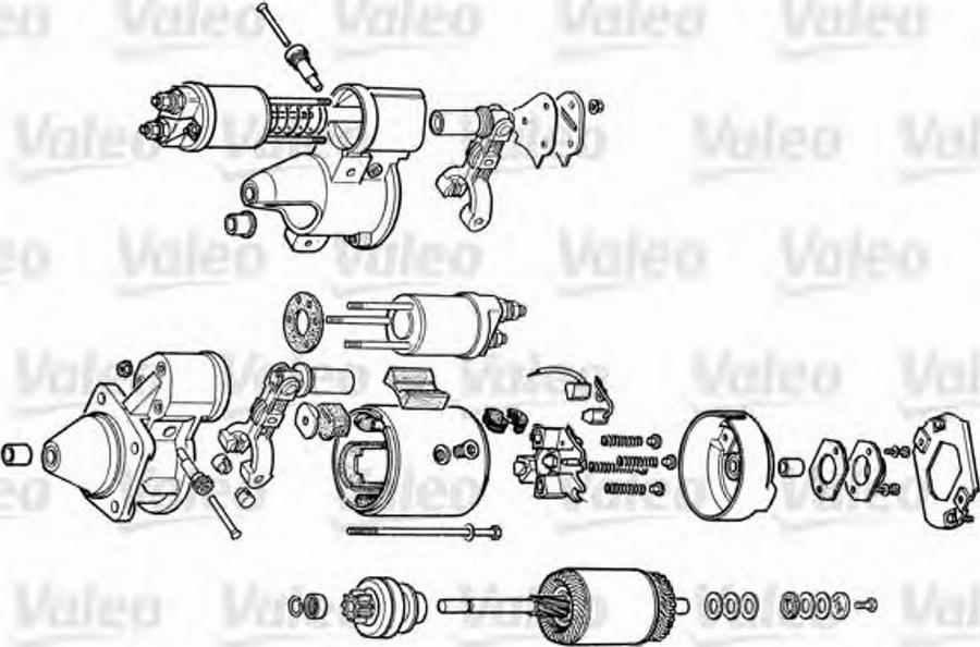 Valeo D8E155 - Starter www.molydon.hr