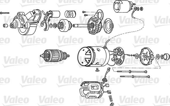 Valeo D8R49 - Starter www.molydon.hr