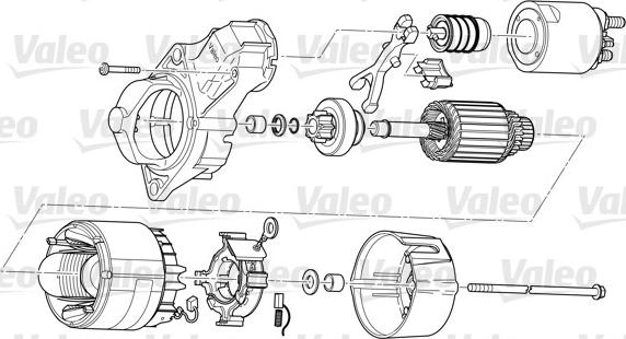 Valeo D7E40 - Starter www.molydon.hr