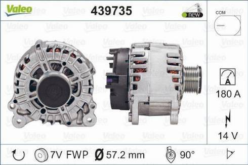 Valeo FG18T070 - Alternator www.molydon.hr