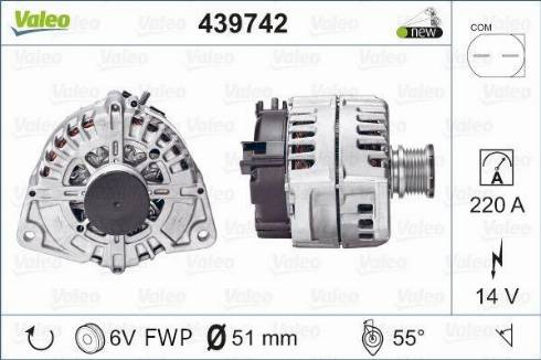 Valeo FG23S039 - Alternator www.molydon.hr