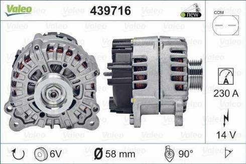 Valeo FG23S031 - Alternator www.molydon.hr