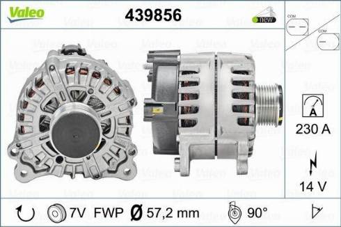 Valeo FG23S073 - Alternator www.molydon.hr