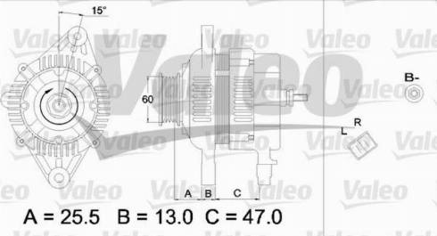 Valeo TA000A17301 - Alternator www.molydon.hr