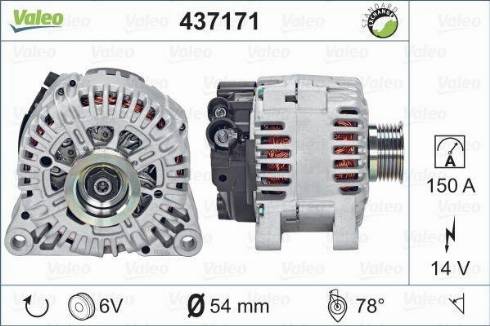 Valeo TG15C115 - Alternator www.molydon.hr