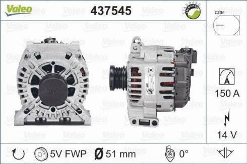 Valeo TG15C121 - Alternator www.molydon.hr