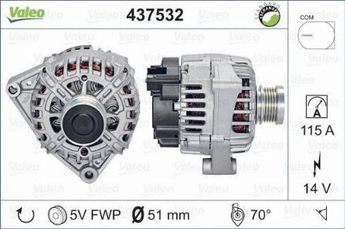 Valeo TG11C059 - Alternator www.molydon.hr