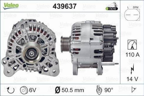 Valeo TG11C057 - Alternator www.molydon.hr