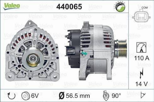 Valeo TG11C060 - Alternator www.molydon.hr