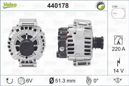 Valeo TG23C017 - Alternator www.molydon.hr