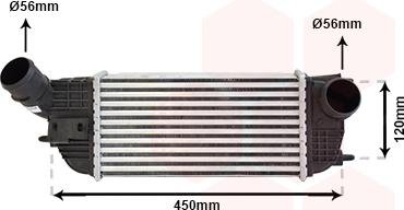 Van Wezel 40004362 - Intercooler, hladnjak www.molydon.hr