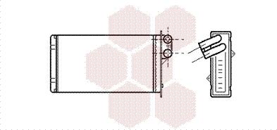 Van Wezel 40006118 - Izmjenjivač topline, grijanje unutrasnjeg prostora www.molydon.hr