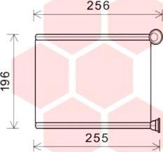 Van Wezel 40006366 - Izmjenjivač topline, grijanje unutrasnjeg prostora www.molydon.hr