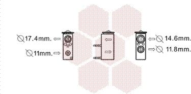 Van Wezel 40001355 - Ekspanzioni ventil, klima-Uređaj www.molydon.hr
