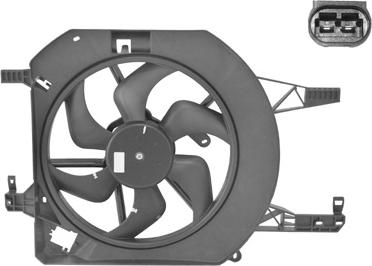 Van Wezel 4394746 - Ventilator, hladjenje motora www.molydon.hr