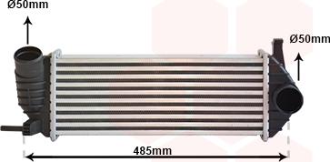 Van Wezel 43004471 - Intercooler, hladnjak www.molydon.hr