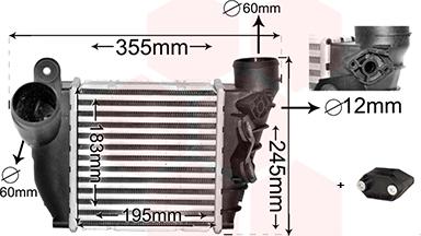 Van Wezel 58004200 - Intercooler, hladnjak www.molydon.hr