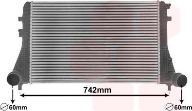 Van Wezel 58014701 - Intercooler, hladnjak www.molydon.hr