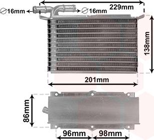 Van Wezel 58014703 - Intercooler, hladnjak www.molydon.hr