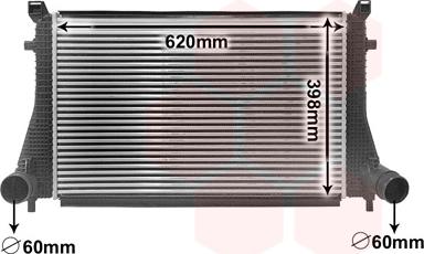 Van Wezel 58014702 - Intercooler, hladnjak www.molydon.hr