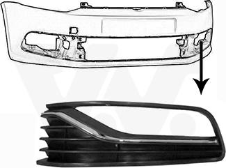 Van Wezel 5814493 - Ventilaciona Rešetka, branik www.molydon.hr