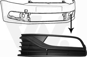 Van Wezel 5814597 - Ventilaciona Rešetka, branik www.molydon.hr