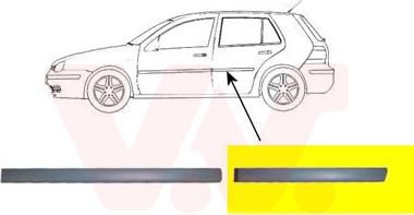 Van Wezel 5888405 - Ukrasna/zaštitna lajsna, vrata www.molydon.hr