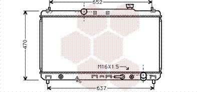 Van Wezel 53002236 - Hladnjak, hladjenje motora www.molydon.hr