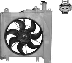 Van Wezel 0910746 - Ventilator, hladjenje motora www.molydon.hr