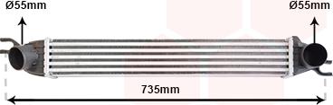 Van Wezel 06004340 - Intercooler, hladnjak www.molydon.hr